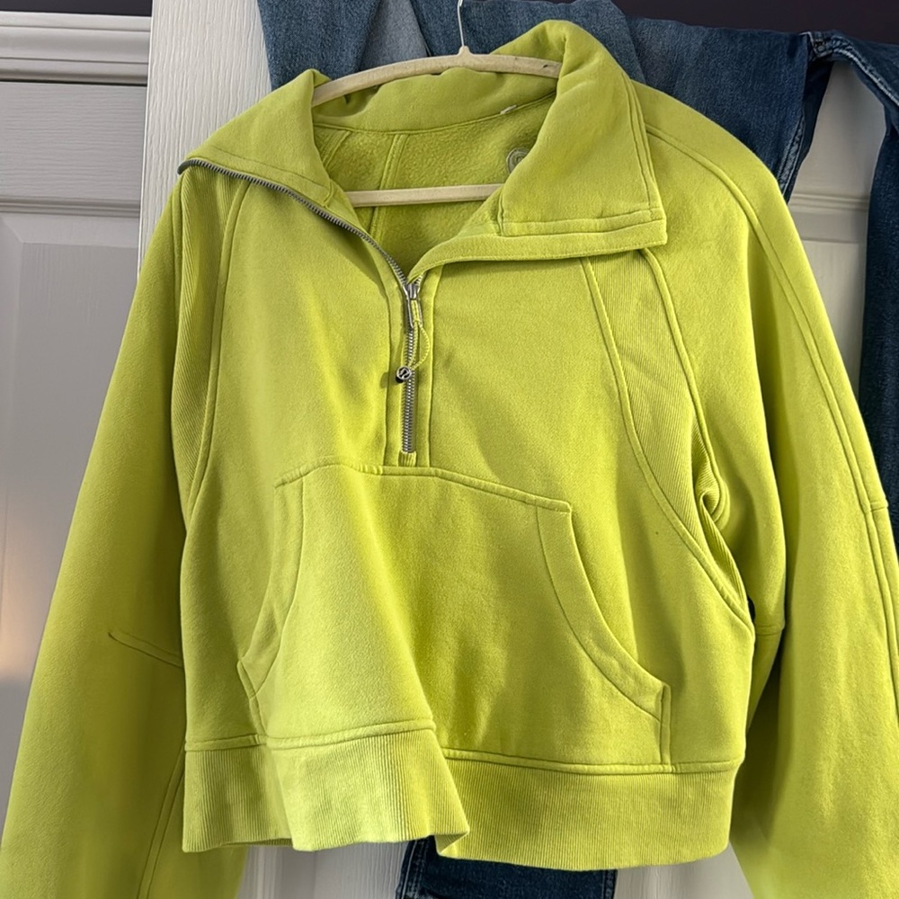 EUC Wasabi green cropped Scuba